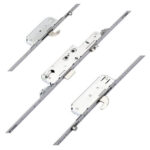 Avocet Latch Deadbolt 2 Hooks 2 Rollers Double Spindle Multipoint Door Lock (top roller to spindle = 675mm) - Shootbolt Compatible