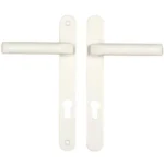 Hoppe Tokyo Lever Lever UPVC Multipoint Door Handles - 92mm PZ Unsprung 203mm Screw Centres