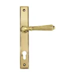 From the Anvil Hinton Lever Lever Multipoint Door Handles - 92mm PZ Sprung 212mm Screw Centres