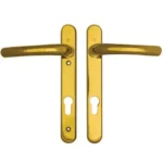 Hoppe Tokyo Lever Lever UPVC Multipoint Door Handles - 92mm PZ Unsprung 210mm Screw Centres
