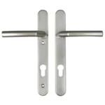 Hoppe Birmingham Lever Lever UPVC Multipoint Door Handles - 92mm PZ Sprung 122mm Screw Centres