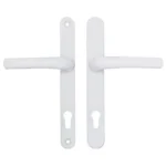 Hoppe Tokyo Lever Lever UPVC Multipoint Door Handles - 92mm PZ Sprung 215mm Screw Centres