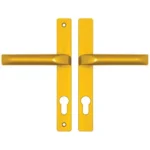 Hoppe London Lever Lever UPVC Multipoint Door Handles - 72mm PZ Unsprung 180mm Screw Centres