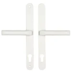Hoppe London Lever Lever UPVC Multipoint Door Handles - 92mm PZ Sprung 240mm Screw Centres