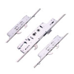Ingenious Duplex Latch 5 Hook 2 Roller Double Spindle Multipoint Door Lock (top hook to spindle = 733mm)