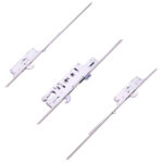 Ingenious Latch 3 Hook 2 Roller Double Spindle Multipoint Door Lock (top hook to spindle = 710mm)