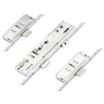 Lockmaster Latch 3 Deadbolts Lift Lever or Double Spindle Multipoint Door Lock - Option 2 (top deadbolt to spindle = 704mm)