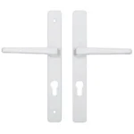 Hoppe Frankfurt Lever Lever UPVC Multipoint Door Handles - 70mm PZ Unsprung 200mm Screw Centres