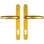 Hoppe Atlanta Lever Lever UPVC Multipoint Door Handles - 92mm PZ Unsprung 200mm Screw Centres