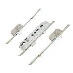 Mila Latch Deadbolt 2 Rollers 2 Hooks Double Spindle Multipoint Door Lock (top hook to spindle = 530mm)