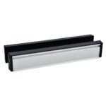 TSS 12” Slimline Telescopic Letterplate for UPVC Doors – 40-80mm