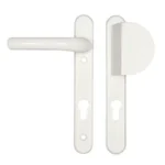 Hoppe Atlanta Lever Fixed Pad UPVC Multipoint Door Handles - 92mm PZ Sprung 122mm Screw Centres