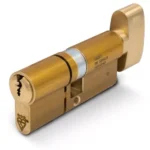 Gege pExtra Guard TS0007 3* Euro Key and Turn Cylinder Brass