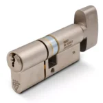 Gege pExtra Guard TS0007 3* Euro Key and Turn Cylinder Nickel