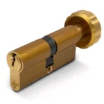 Gege pExtra Plus Euro Key and Turn Cylinder Brass