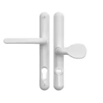 Brisant Secure Ultion TS007 2* Lever Pad UPVC Multipoint Door Handles - 92/62mm PZ Sprung 211mm Screw Centres
