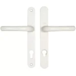 Yale PAS24 Lever Lever UPVC Multipoint Door Handles - 92mm PZ Sprung 215mm Screw Centres
