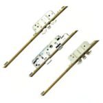 AGB Latch Deadbolt 2 Poseidon Bolts Lift Lever Multipoint Door Lock (distance between Poseidon bolts = 1410mm)