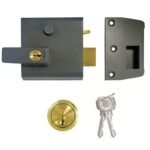 TSS 5 Pin Modern Rollerbolt Nightlatch 60mm