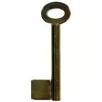 9 Gauge Pipe Cabinet Key Blank Medium Bit