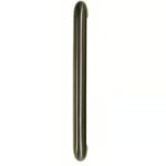 Round Bar D Pull Handles Bolt Through Fixing Satin Aluminium