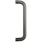 Round Bar D Pull Handles Back to Back Fixing Stainless Steel
