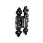 TSS Antique Black Decorative Hinges 80mm
