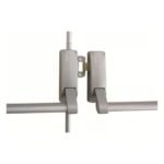 Briton 377 Three Point EN1125 Double Rebated Push Bar Set - For Wooden Panic Exit Doors