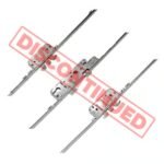 AGB Latch Deadbolt 2 Poseidon Bolts Lift Lever Multipoint Door Lock (distance between Poseidon bolts = 1045mm)