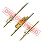 AGB Latch Deadbolt 2 Poseidon Bolts Lift Lever Multipoint Door Lock (top Poseidon bolt to spindle = 1505mm)