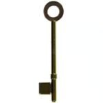 Union RF Copy Rim Lock Key Blank