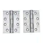 TSS BS EN Grade 13 Ball Bearing Hinge, Grade 316 Stainless Steel, 102mm x 76mm