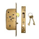 (Ex Chubb) Union 3M51 Non British Standard 5 Lever Mortice Hookbolt Deadlock