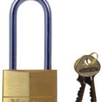 Master 40mm Long Shackle Brass Padlock
