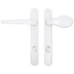 Era Vectis Classic Lever Moveable Pad UPVC Multipoint Door Handles - 95mm PZ Sprung 122mm Screw Centres