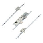 ERA Latch Deadbolt 2 Hooks 2 Rollers Split Spindle Multipoint Door Lock - Option 2