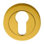 Manital AA1 Euro Profile Escutcheon - Polished Brass (LEAD TIME: 2-3 DAYS)