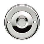 Carlisle Brass AQ30CP Round Bell Push (LEAD TIME: 2-3 DAYS)