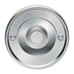 Carlisle Brass AQ30SC Round Bell Push (LEAD TIME: 2-3 DAYS)