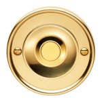 Carlisle Brass AQ30 Round Bell Push (LEAD TIME: 2-3 DAYS)
