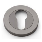 Alexander & Wilks AW390DBZ Concealed Fix Escutcheon Euro Profile - Dark Bronze (LEAD TIME: 2-3 DAYS)