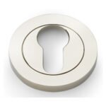 Alexander & Wilks AW390PNPVD Concealed Fix Escutcheon Euro Profile - Polished Nickel PVD (LEAD TIME: 2-3 DAYS)