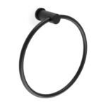 Alexander & Wilks AW451BL Brunel Diamond Knurled Towel Ring (LEAD TIME: 2-3 DAYS)