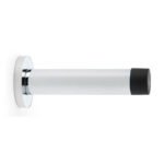 Alexander & Wilks AW616PC Cylinder Projection Door Stop On Rose - Polished Chrome (LEAD TIME: 2-3 DAYS)