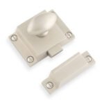 Alexander & Wilks AW730SN Cupboard Latch - Satin Nickel (LEAD TIME: 2-3 DAYS)