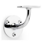 Alexander & Wilks AW750PC Architectural Handrail Bracket - Polished Chrome (LEAD TIME: 2-3 DAYS)