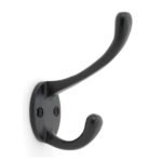 Alexander & Wilks AW770BL Victorian Hat and Coat Hook Powder Coat Black (LEAD TIME: 2-3 DAYS)