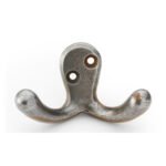 Alexander & Wilks AW773AI Victorian Double Robe Hook - Antique Brass Iron (LEAD TIME: 2-3 DAYS)