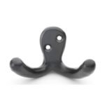Alexander & Wilks AW773BL Victorian Double Robe Hook Black (LEAD TIME: 2-3 DAYS)
