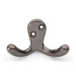 Alexander & Wilks AW773DBZ Victorian Double Robe Hook - Dark Bronze (LEAD TIME: 2-3 DAYS)